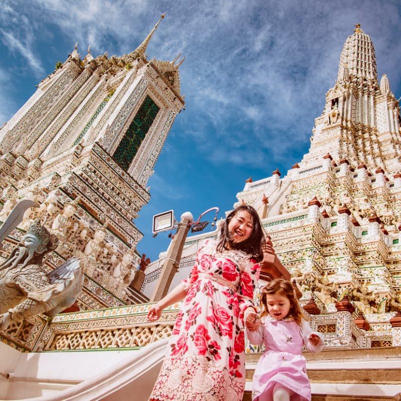 Wat arun in Bangkok, Thailand.