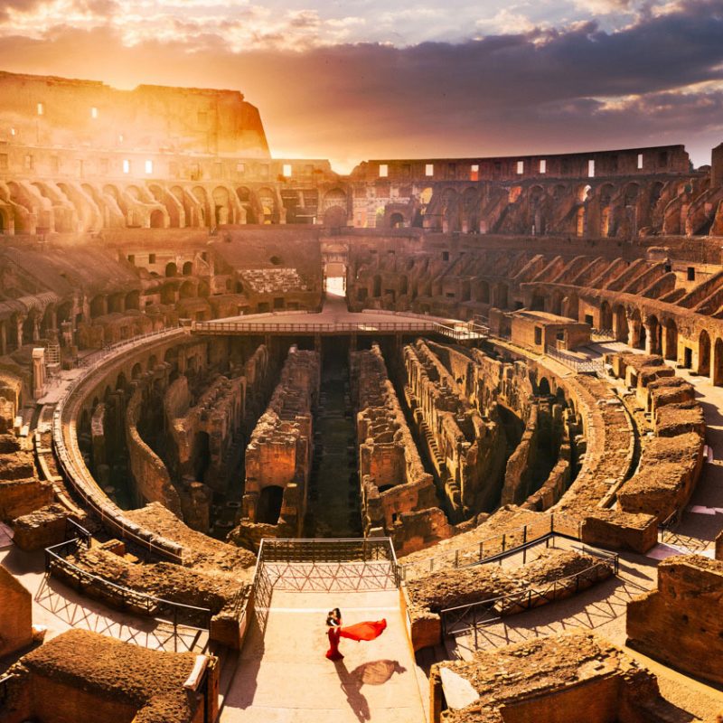 Our best photo of the Roman Colosseum