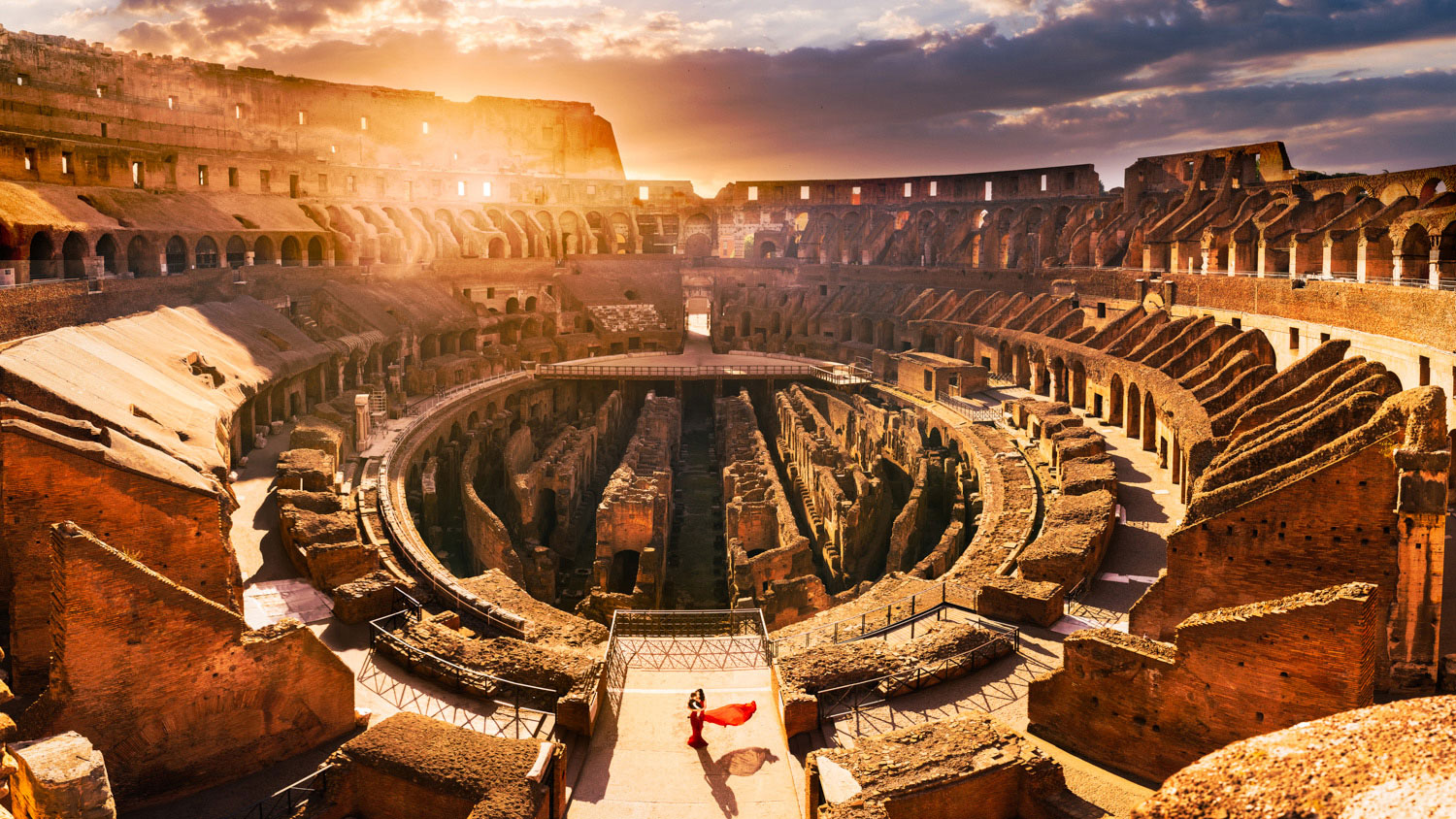 Our best photo of the Roman Colosseum