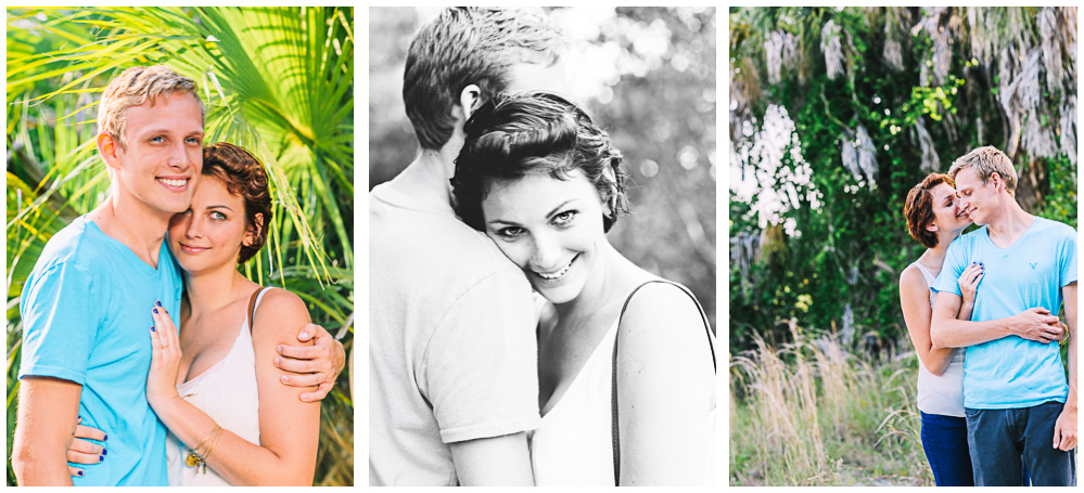 Couples photography at Fort DeSoto Park
