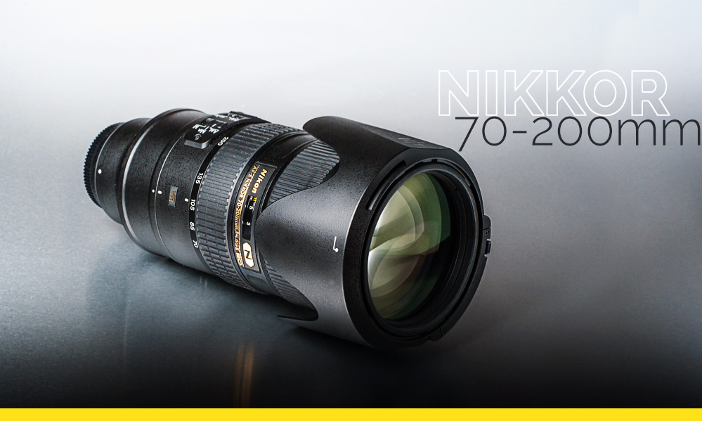 The Nikkor 70-200mm f/2.8 zoom lens