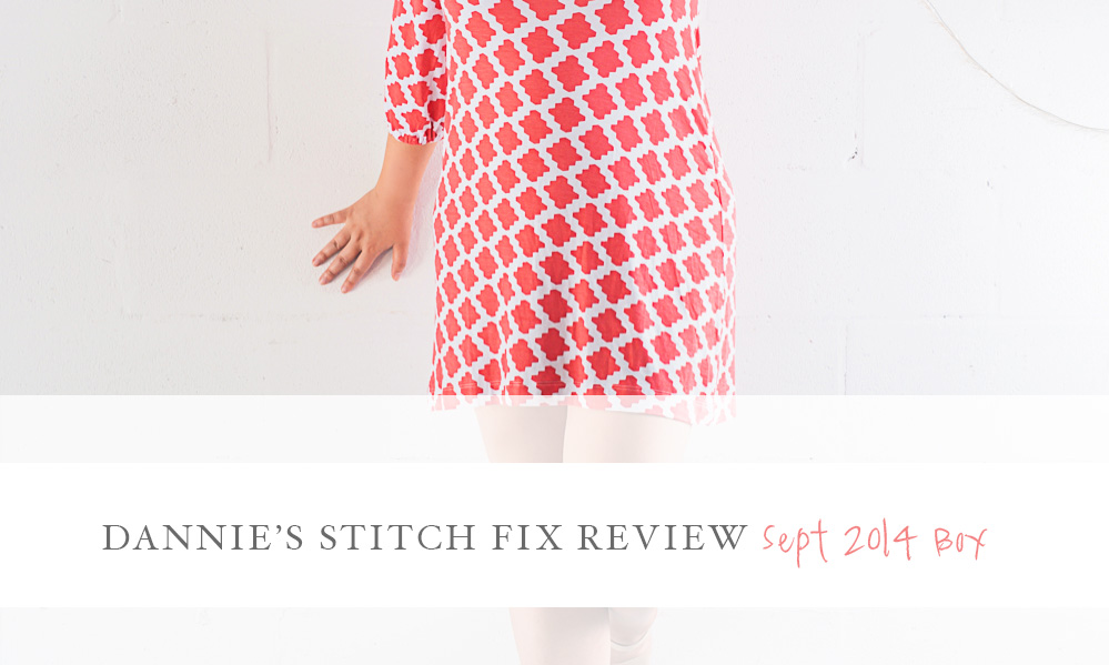 Dannie's review of her september stitch fix box