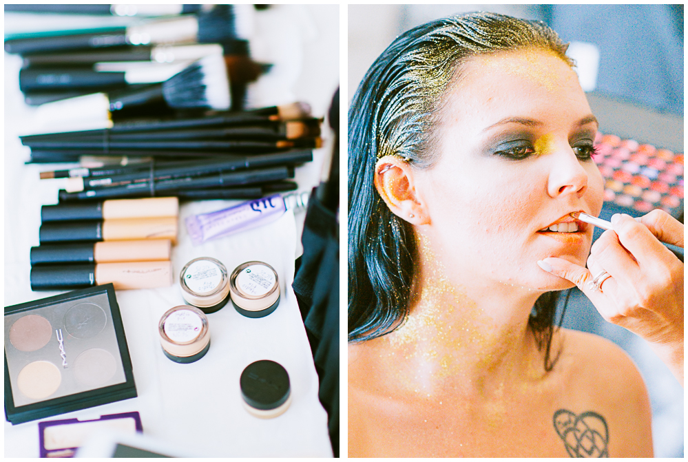 Some of the makeup Joan used on our model for this fashion photography shoot
