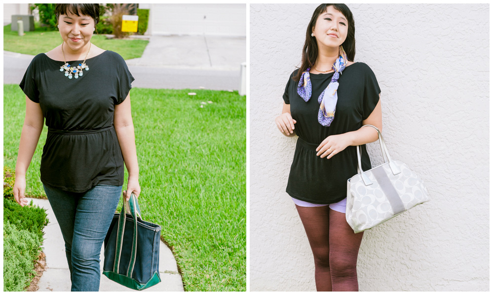 The first item in Dannie's October Stitch Fix Review